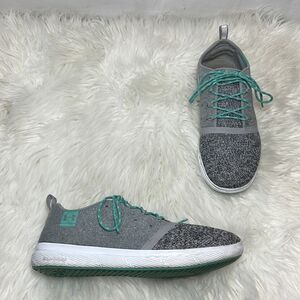 Under Armor Charged Bandit 2 Sneakers Grey/Heather Sz 8.5